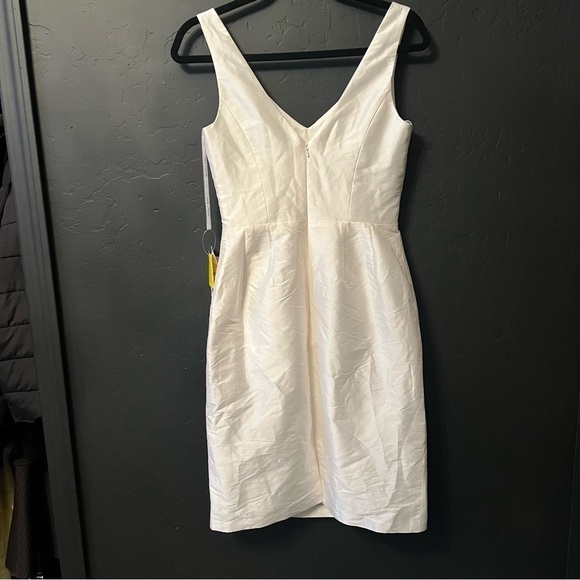 NWT Alfred Sung Size:2 Color: Ivory satin feel - Picture 6 of 14